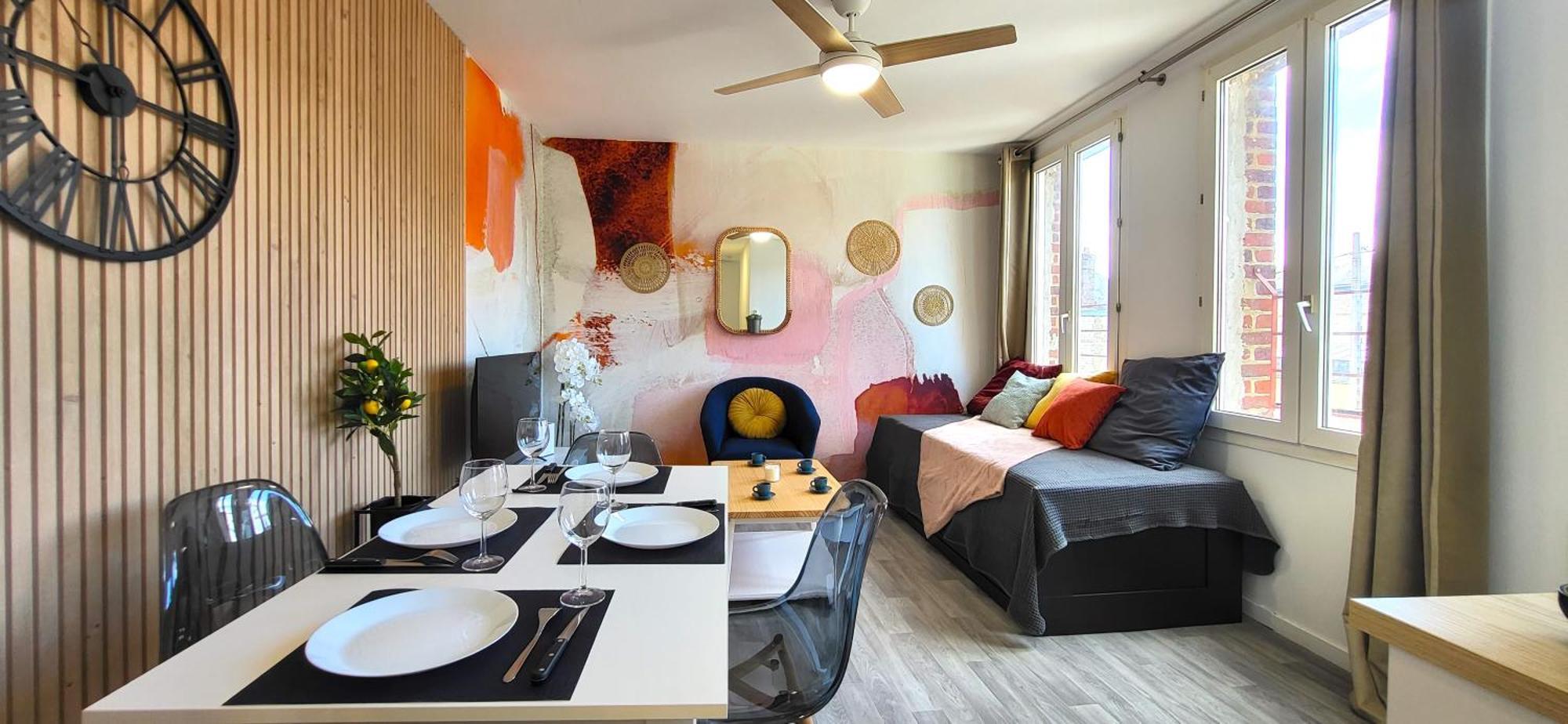 Apartament Oxygen - Lumineux Deux-Pieces A 20Min De Rouen Caudebec-les-Elbeuf Zewnętrze zdjęcie