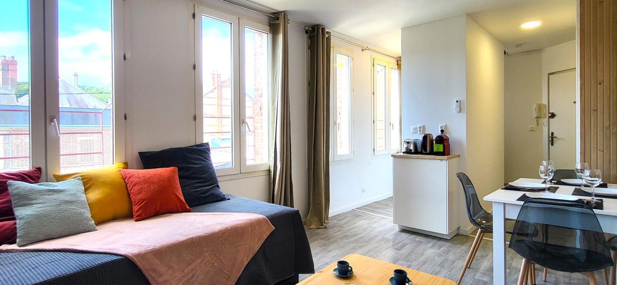 Apartament Oxygen - Lumineux Deux-Pieces A 20Min De Rouen Caudebec-les-Elbeuf Zewnętrze zdjęcie